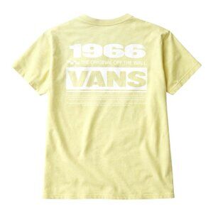 Yellow women’s XL oversized fit Vans Suspension Graphic Tee.